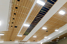 Ceiling renovation underway.