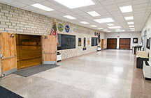 View of the finished foyer February, 2019 (photo courtesy of Tom Parish).
