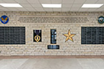 View of the finished foyer February, 2019 (photo courtesy of Tom Parish).