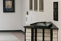 View of the finished foyer February, 2019 (photo courtesy of Tom Parish).