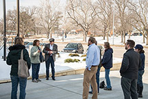 Kansas Preservation Alliance tour PMA in February, 2019 (photo courtesy of Tom Parish).