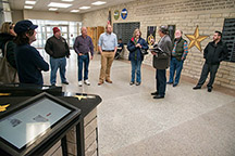 Kansas Preservation Alliance tour PMA in February, 2019 (photo courtesy of Tom Parish).
