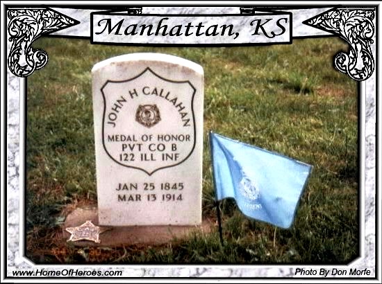 John Callahan's grave.