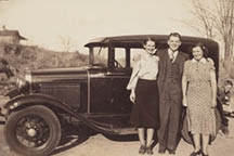 Ethel, Edward and Mary (Mom).