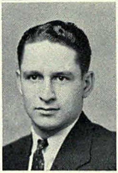 Charles Fairman, 1941 Royal Purple year book photo.
