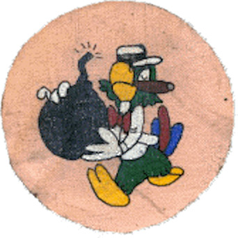Ensignia of the 345th Bombardment Squadron.