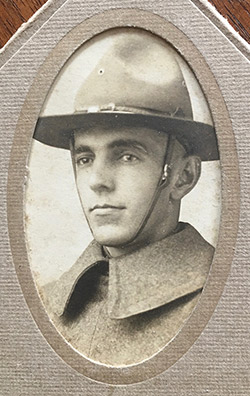 Article describing Cpl Friedrich's commendation for his performance while escorting President Roosevelt.